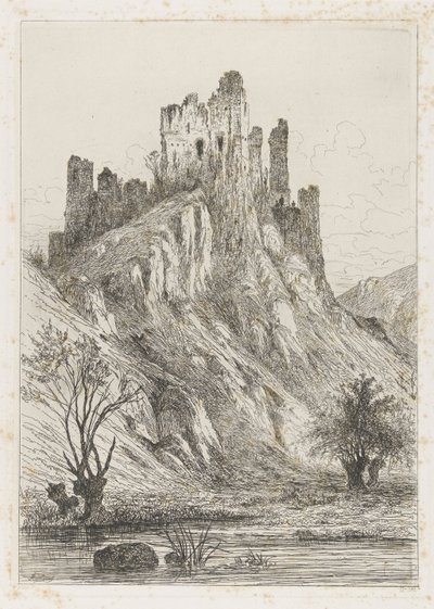 蒙泰格尔城堡遗址 作者 Martinus Antonius Kuytenbrouwer Jr.