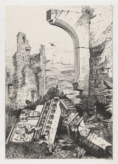 布尔谢德城堡遗址 作者 Martinus Antonius Kuytenbrouwer Jr.