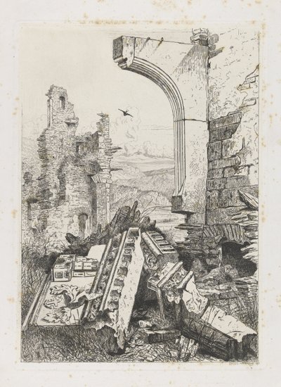 布尔谢德城堡遗址 作者 Martinus Antonius Kuytenbrouwer Jr.