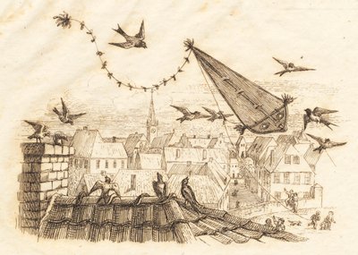 海伊为《半百儿童寓言》绘制的插图 作者 马蒂努斯·罗比（MartinusRørbye）