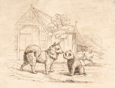 海伊为《半百儿童寓言》绘制的插图 作者 马蒂努斯·罗比（MartinusRørbye）
