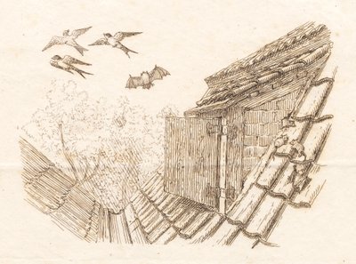 海伊为《半百儿童寓言》绘制的插图 作者 马蒂努斯·罗比（MartinusRørbye）