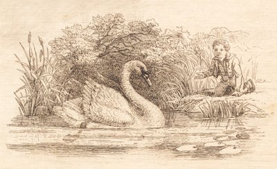 海伊为《半百儿童寓言》绘制的插图 作者 马蒂努斯·罗比（MartinusRørbye）