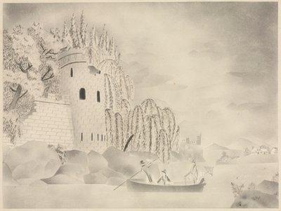 孤独的塔（有柳有船的河上城堡） 作者 玛丽·阿尔塔·尼姆斯