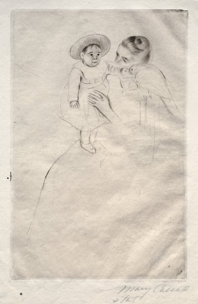 塞普特伊尔·海伦c。 1891年。 作者 玛丽·卡萨特