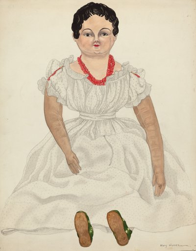 娃娃："Mary Scotia" 作者 玛丽·休姆斯