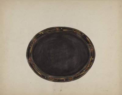 托盘，19351942。 作者 玛丽·菲茨杰拉德