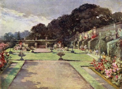 苏格兰花园：巴尔卡斯基（彩色石版画） 作者 玛丽·乔治娜·韦德·威尔逊