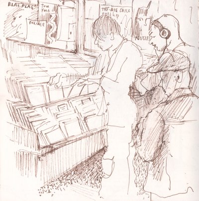 Rough Trade, 2006 (pen and ink) 作者 玛丽·库珀