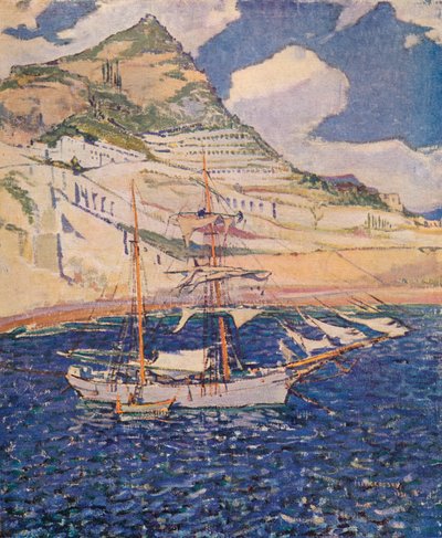 阿马尔菲，1921年 作者 玛丽·麦克罗斯桑（Mary McCrossan）