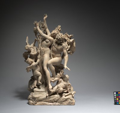 阿波罗和达芙妮，约1700年 作者 Massimiliano Benzi Soldani