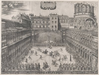 Speculum Romanae Magnificentiae：梵蒂冈锦标赛，1565年，1565年。 作者 HCB大师