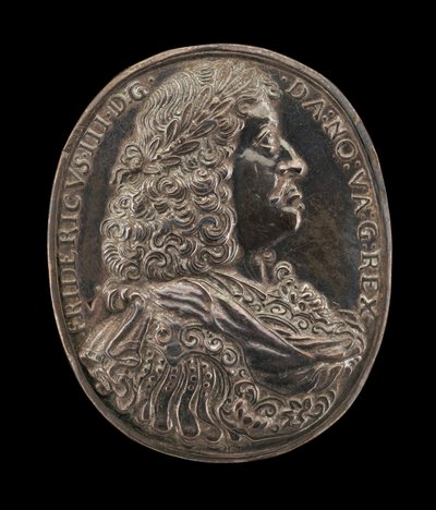 腓特烈三世，1609-1670，1648年丹麦和挪威国王[正面]，约1648年。 作者 主LDS