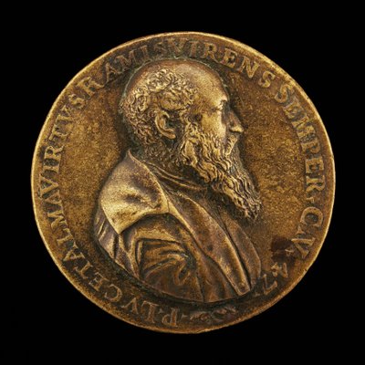 皮特罗-劳罗，生于1508年，摩登诗人和学者[正面]，1555年。 作者 IAVF大师