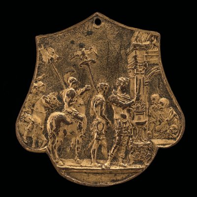 Mucius Scaevola，15世纪下半叶。 作者 主IO.FF。