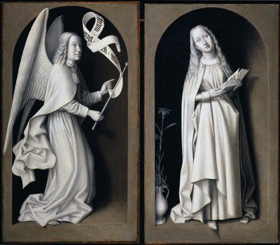 天使报喜，1489年 作者 Baroncelli肖像大师
