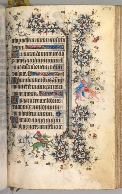 纳瓦拉国王（1361-1425）贵族查尔斯（Charles the Noble）的时间： 182r，文字，c。 1405。 作者 布鲁塞尔缩写和助理的硕士