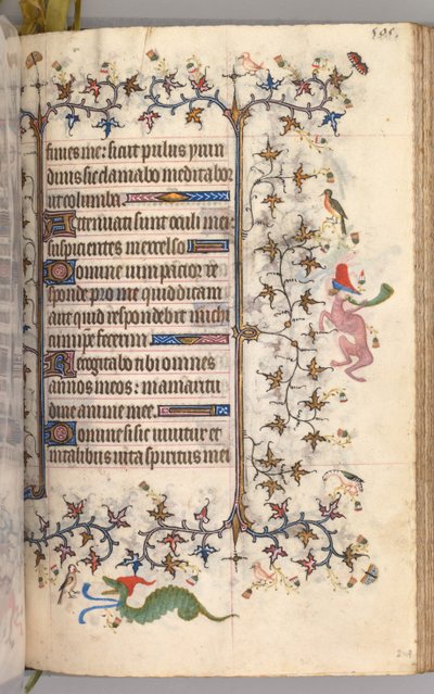 纳瓦拉国王（1361-1425）贵族查尔斯（Charles the Noble）的时间： 247r，文字，c。 1405。 作者 布鲁塞尔缩写和助理的硕士
