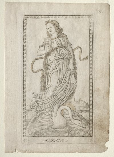 塔里奥基系列D的克里奥历史：1467年以前，阿波罗和缪斯女神，第19号。 作者 E系列塔罗基大师