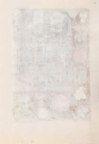 西班牙天主教女王伊莎贝拉的小时：  Fol.195r 作者 马克西米利安第一本祈祷书的硕士