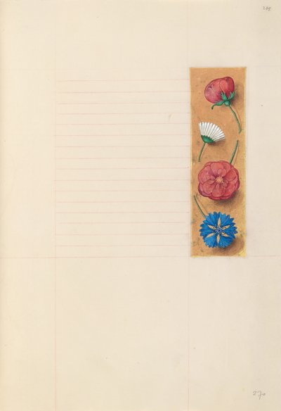 西班牙天主教女王伊莎贝拉的小时：  Fol.275r 作者 马克西米利安第一本祈祷书的硕士