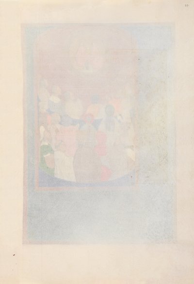 西班牙天主教皇后伊莎贝拉女王的时间： 37r，c。 1500。 作者 马克西米利安第一本祈祷书的硕士