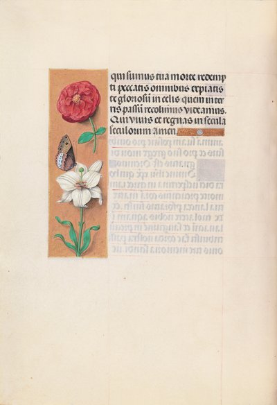 西班牙天主教女王伊莎贝拉的小时：  Fol.76v 作者 马克西米利安第一本祈祷书的硕士