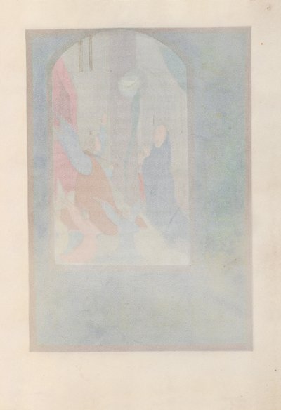西班牙天主教皇后伊莎贝拉女王的时间： 97r，c。 1500。 作者 马克西米利安第一本祈祷书的硕士