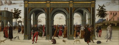 格里塞尔达的故事。第二部分：流放，约1490-1495年 作者 Master of the Story of Griselda