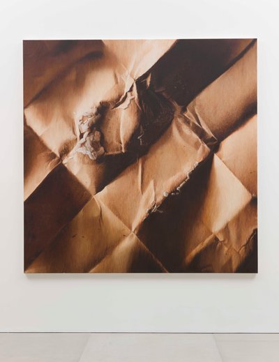 威士忌河，2012 年（布面油画） 作者 马特·科利肖