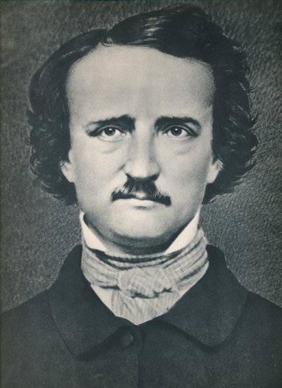 埃德加·爱伦·坡（Edgar Allan Poe），c1840，1939年 作者 马修·布雷迪