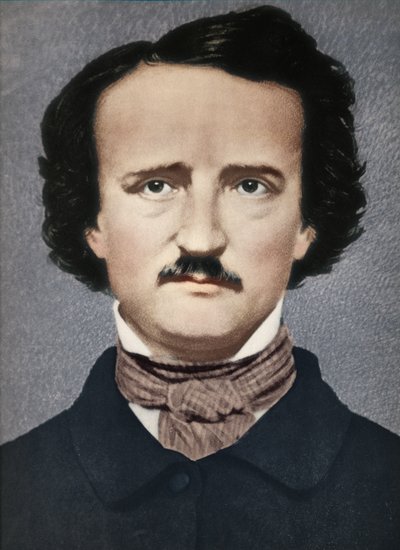 埃德加·爱伦·坡（Edgar Allan Poe），c1840，1939年 作者 马修·布雷迪