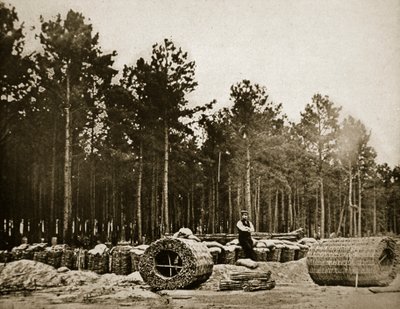 1861年至1865年在彼得堡前面制作石碑 作者 马修·布雷迪
