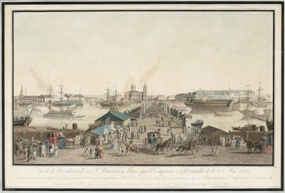 1803年，1803年，圣彼得堡市成立一百周年 作者 Mathias Gabriel Lory