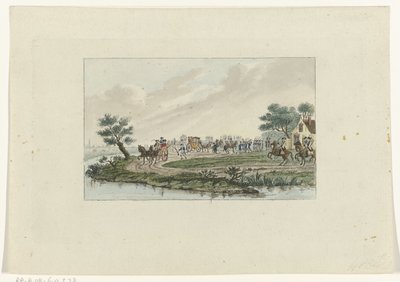 公主在戈伊扬韦尔斯路易斯被捕，1787 年 作者 卡雷尔拉法格