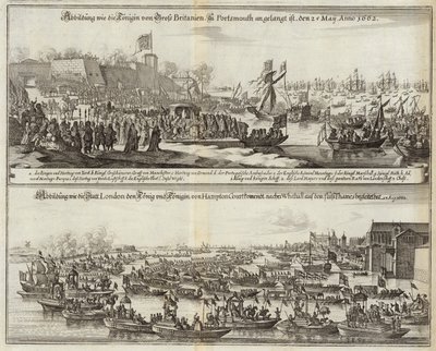 1662年，英国皇室成员聚集在一起 作者 年轻的玛利亚人马陶斯