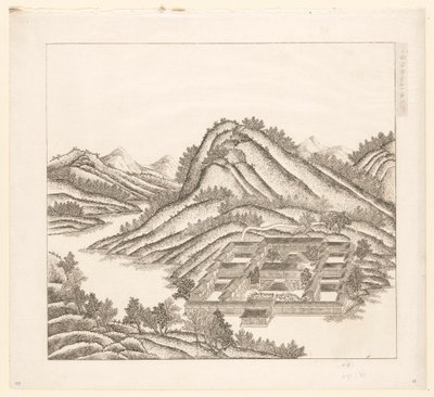 中国承德（热河）避暑山庄部分景观 作者 马泰奥·里帕
