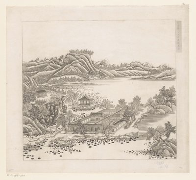 中国承德（热河）避暑山庄部分景观 作者 马泰奥·里帕