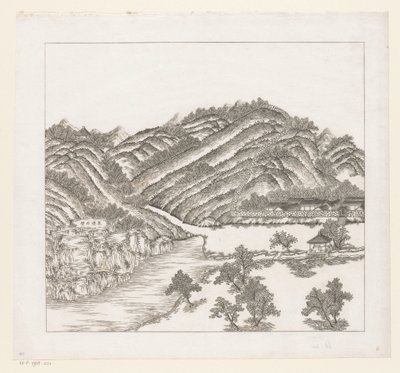 中国承德（热河）避暑山庄部分景观 作者 马泰奥·里帕