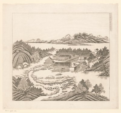 中国承德（热河）避暑山庄部分景观 作者 马泰奥·里帕