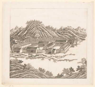 中国承德（热河）避暑山庄部分景观 作者 马泰奥·里帕
