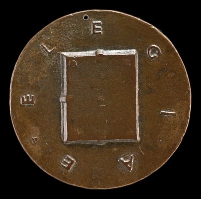 封面书[背面]，约1446年。 作者 马蒂奥·迪·安德里亚·德·帕斯蒂