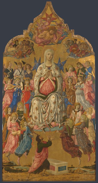 圣母升天，1474年 作者 Matteo di Giovanni
