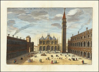 Altea Parte della Piazza S. Marco Di Venetia广场 作者 马特乌斯·梅里安