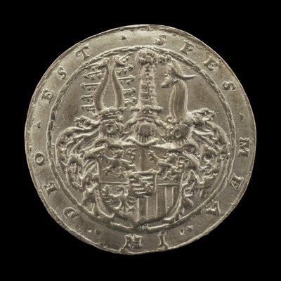 纹章图案[背面]，约1532年。 作者 马特斯·杰贝尔