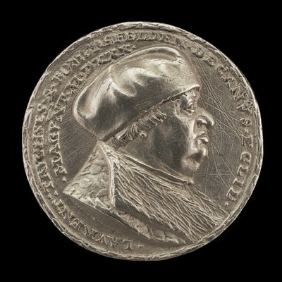 Lorenz Truchsess von Pommersfelden，1473-1543，美因茨大教堂的院长[正面]。 作者 马特斯·杰贝尔