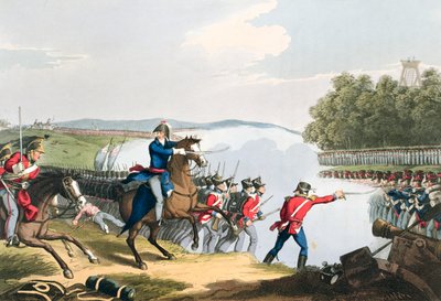 由威灵顿公爵决定的滑铁卢战役》，1815年 1816年 作者 Matthew Dubourg