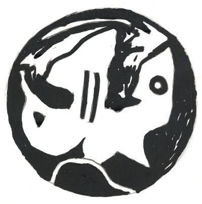 Du Serie Glyphes 1，2017（印度墨水） 作者 马修·希尔顿