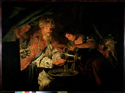 彼拉多洗手 作者 马蒂亚斯·斯托默（Matthias Stomer）