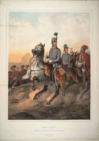 1849年，布伊姆伯爵（Josip Jelacic） 作者 Matthias Trentsensky